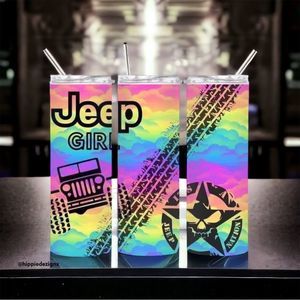 Jeep Girl 20oz Tumbler With Straw